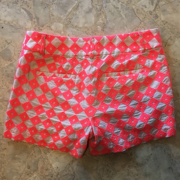 Neon Embroidered Loft Shorts 0 - Picture 3 of 5